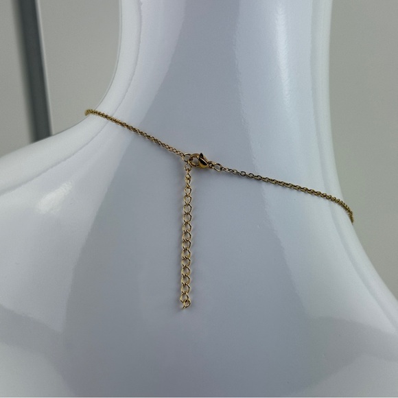 Sunflower Pendant Necklace Flower Floral Faux Gold Chain Enamel Jewelry Gift NEW - Picture 9 of 16